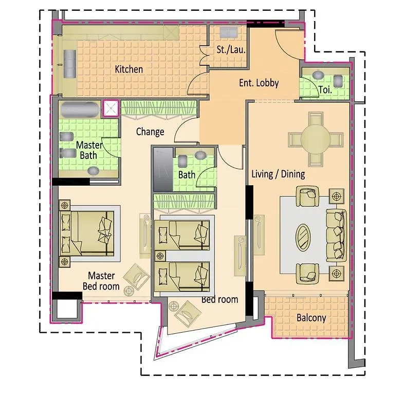 **** Lejlighedshotel Nojoum Hotel Apartments Llc Dubai Forenede Arabiske Emirater